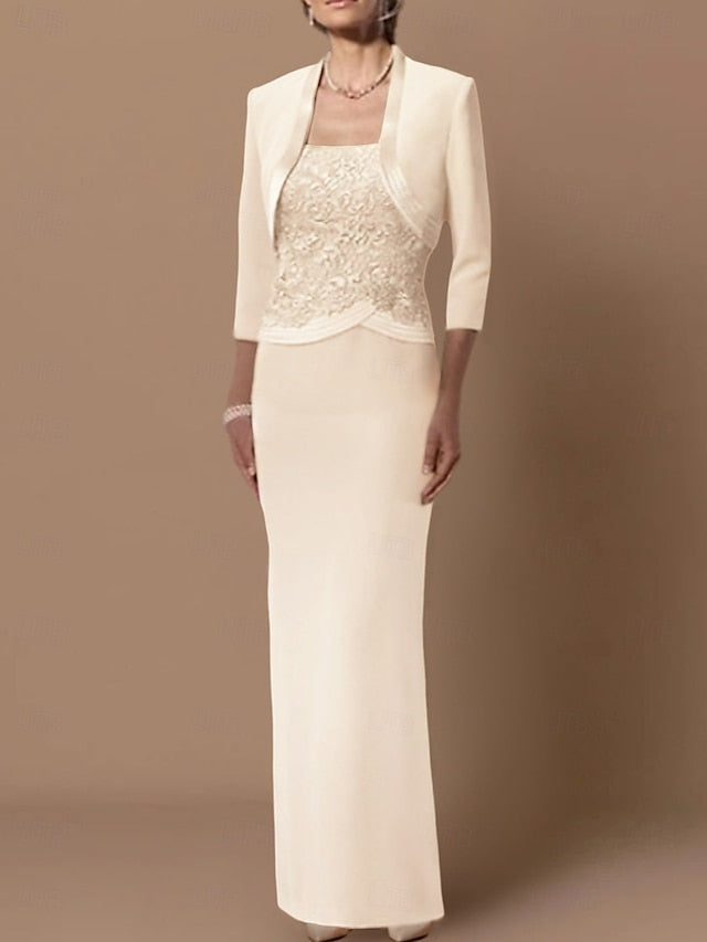 Elegant of Guest Sheath Mother Dress Bride Wedding the Plus Size FashionChic