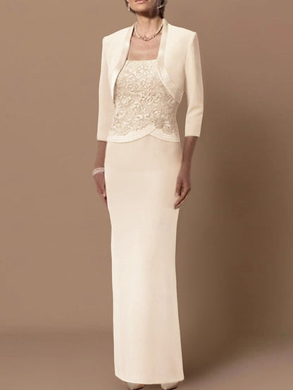 Elegant of Guest Sheath Mother Dress Bride Wedding the Plus Size FashionChic