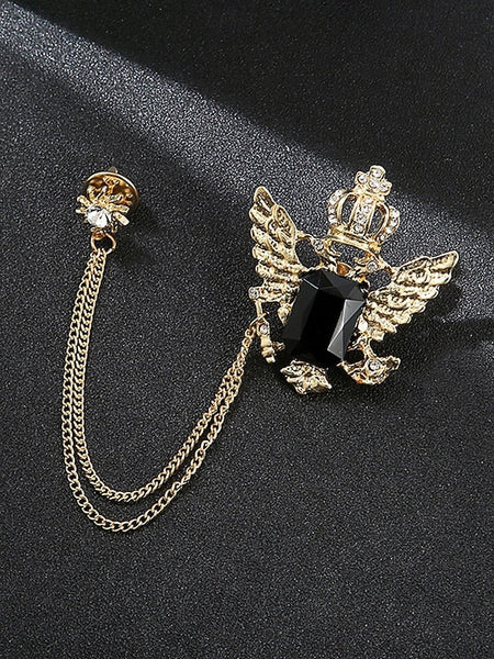 Men's Pin Brooch with Lapel Christmas Deer FashionChic