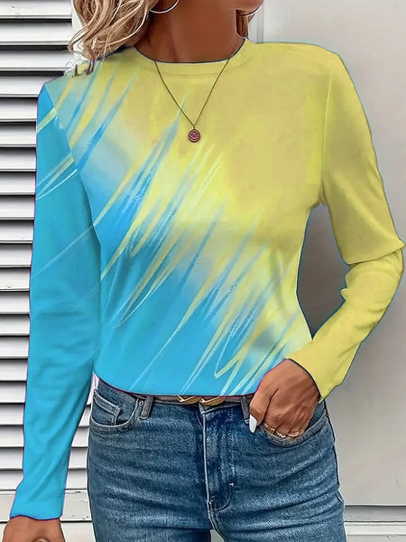Women's T Shirt Graphic Geometric Vintage Stylish Modern FashionChic