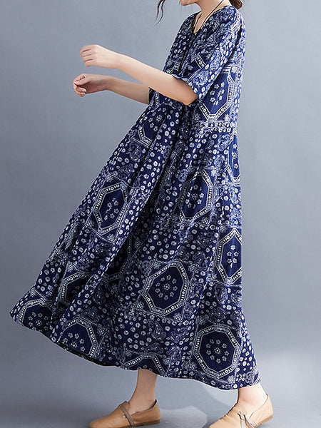 Women's Maxi long Dress Casual Dress Ethnic Dress Swing