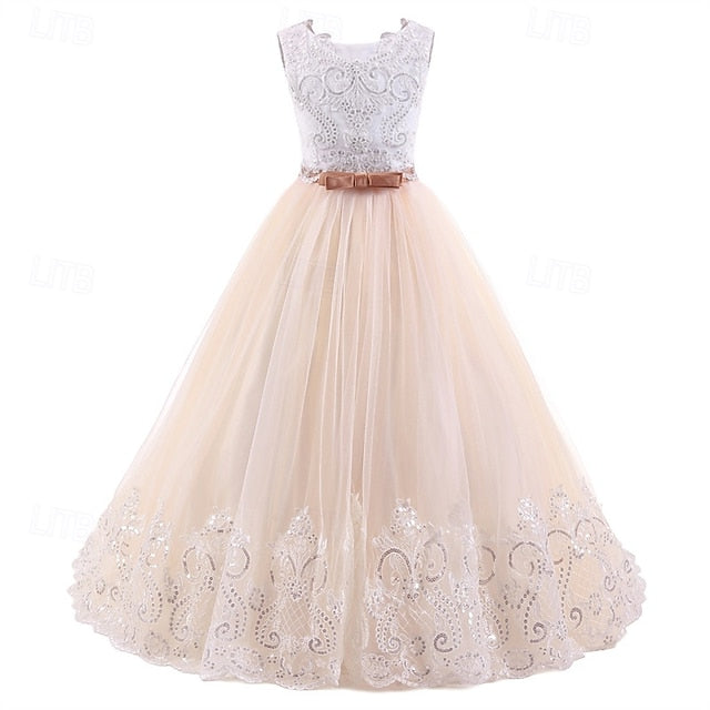 Princess Dress Kid's Girls' Girl Flower FashionChic