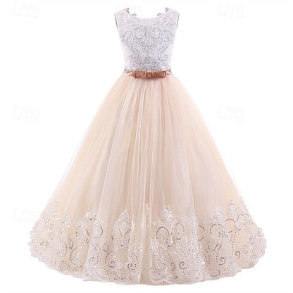 Princess Dress Kid's Girls' Girl Flower FashionChic