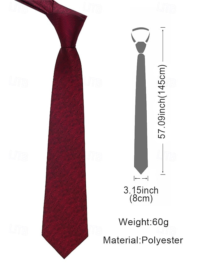 Polyester Christmas Herringbone Men's Stylish – Tie FashionChic