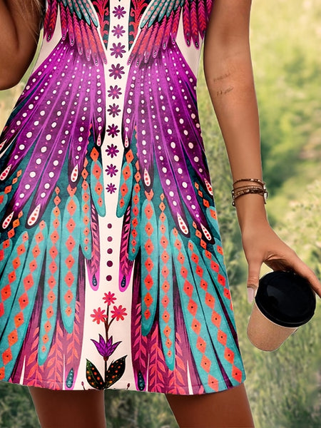 Women's Mini Dress A Line Dress Summer Dress Off The