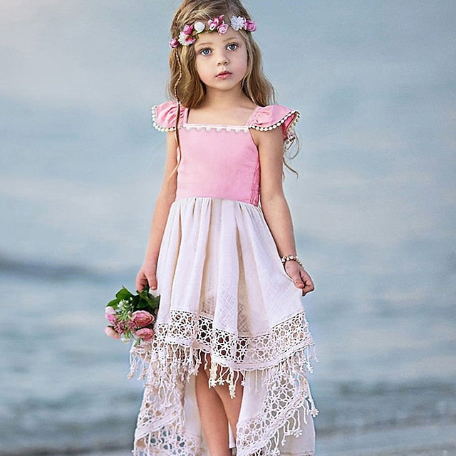 Girl Dress Flower Wedding Party Girls' FashionChic