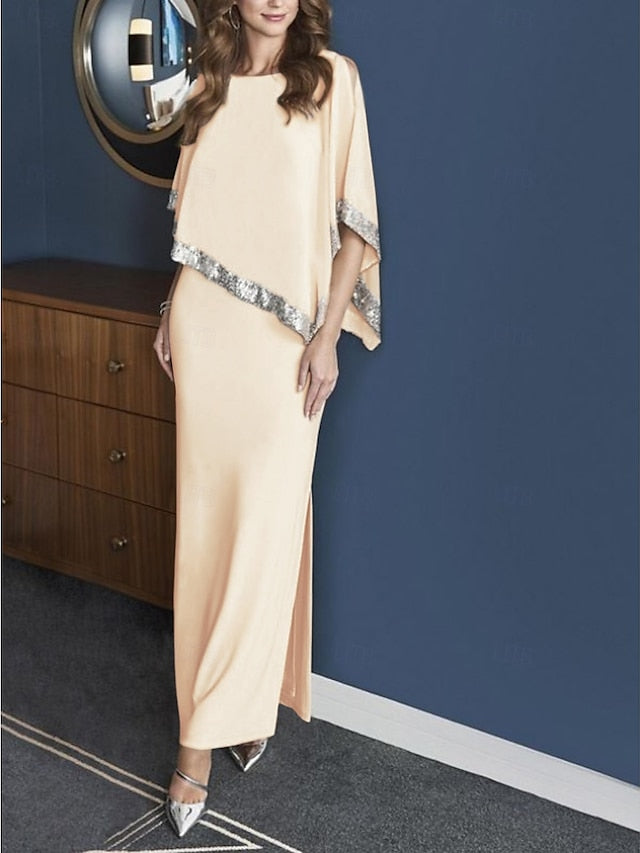 Sheath Wedding Guest Mother Bride Beach of Dress the FashionChic