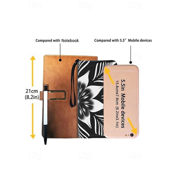 Floral Black Women's Wallet Faux White and Print – FashionChic