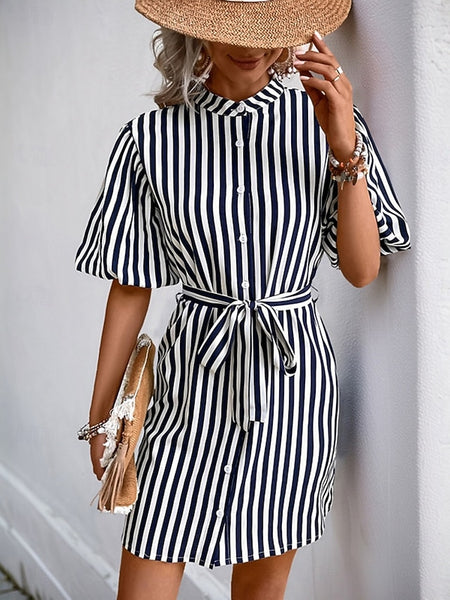 Women's Mini Dress Shirt Dress Casual Dress A Line Dress