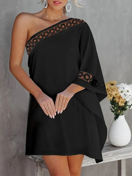 Women's Mini Dress Wrap Dress Bodycon Dress Off The