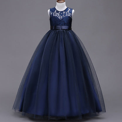 Flower Gown Girls' Dress Evening Party Girl FashionChic