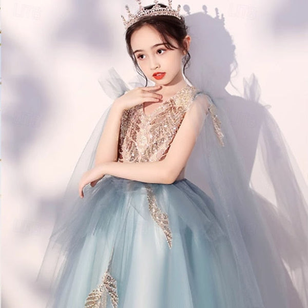 Dress Flower Kid's Princess Girls' Girl FashionChic