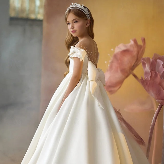 Communion Party Girls' Flower First Girl Dress FashionChic