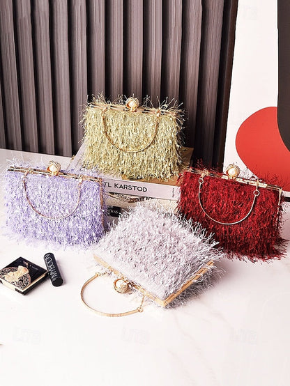 Party Women's Green Elegant Christmas Red Handbag – FashionChic