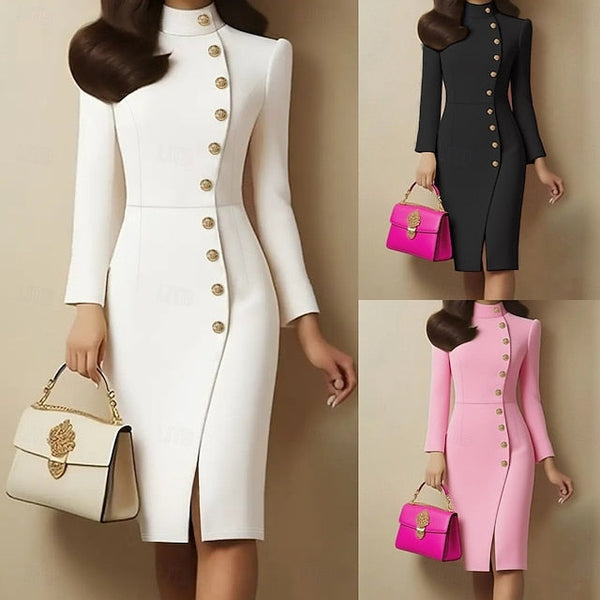 Women's Mini Dress Sheath Dress Bodycon Dress Semi Formal FashionChic