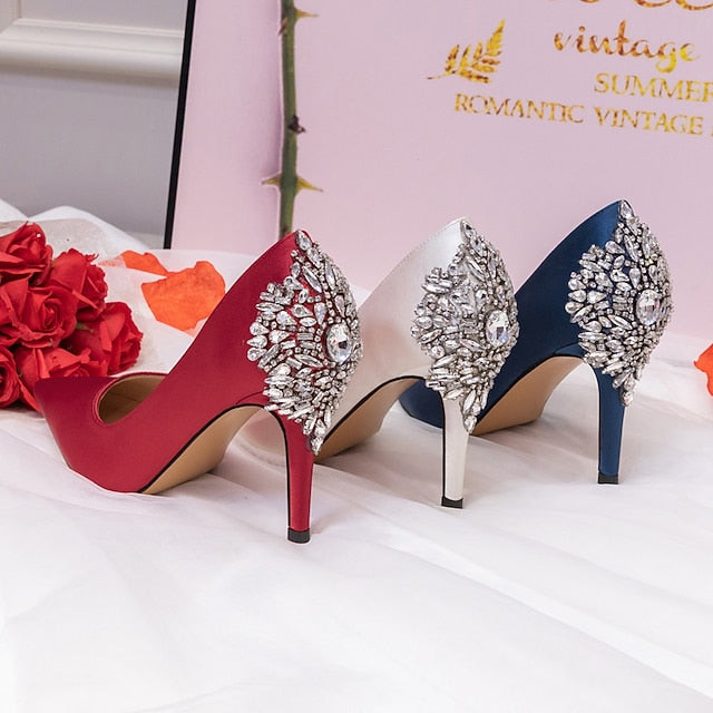 Bridal Dress Pumps Wedding Women's Office Shoes Bridesmaid FashionChic