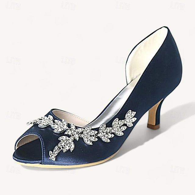Bridal Women's Bling Shoes Wedding Sparkling FashionChic