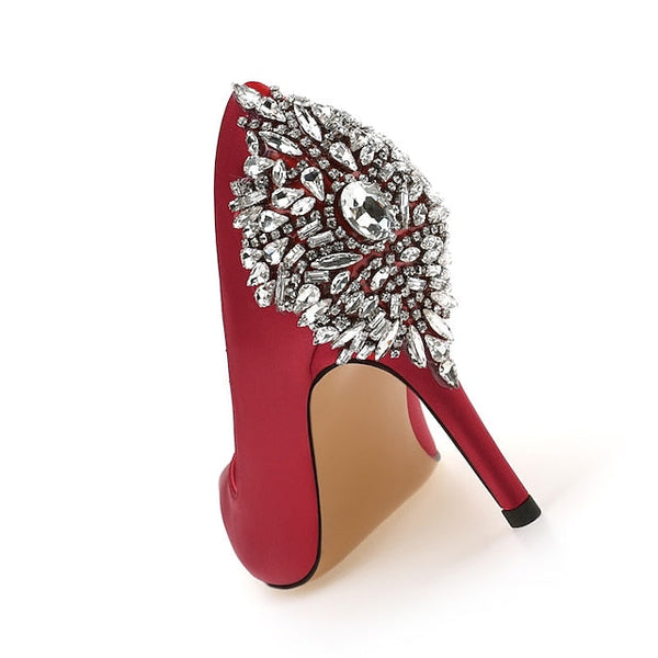 Bridal Dress Pumps Wedding Women's Office Shoes Bridesmaid FashionChic