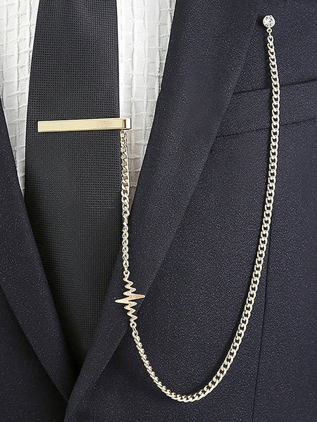 – Ship Silver Nautical with Tie Chain Design Wheel Men's FashionChic