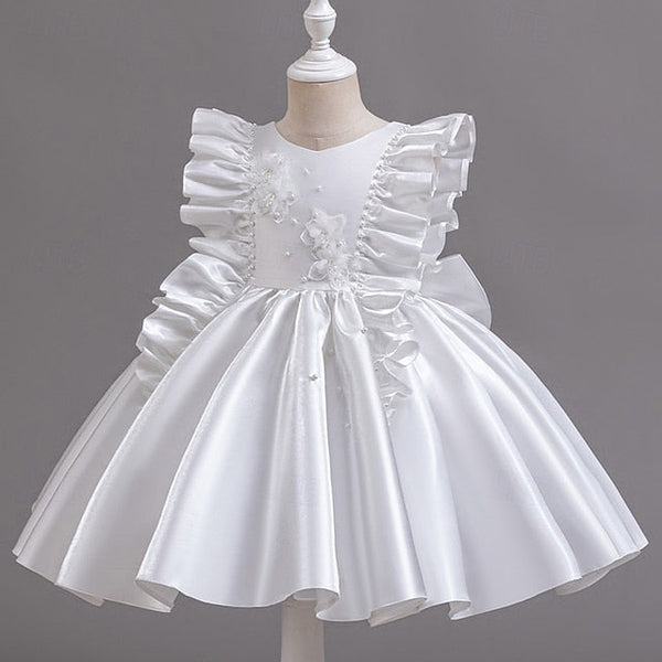 Floral Dress Sleeveless Toddler Wedding Girls' Party FashionChic