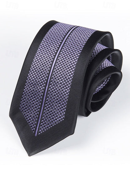 6cm Pattern - Men's Narrow Positioning Tie Stripe FashionChic