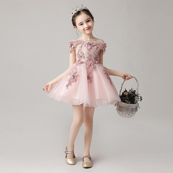 Dress Sequin Toddler Girl Party Flower Girls' FashionChic