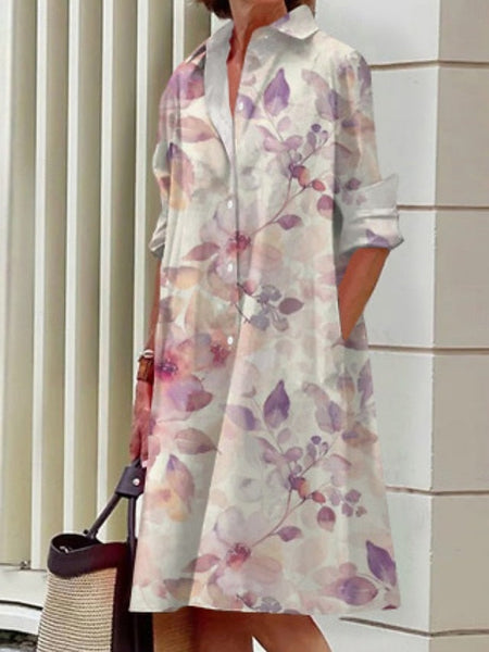 Women's Mini Dress Shirt Dress Casual Dress Summer Dress FashionChic