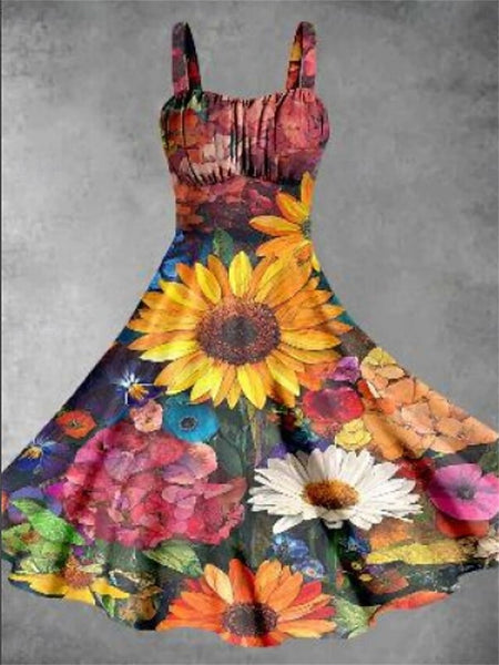 Women's Midi Dress Summer Dress Stylish Casual Vacation