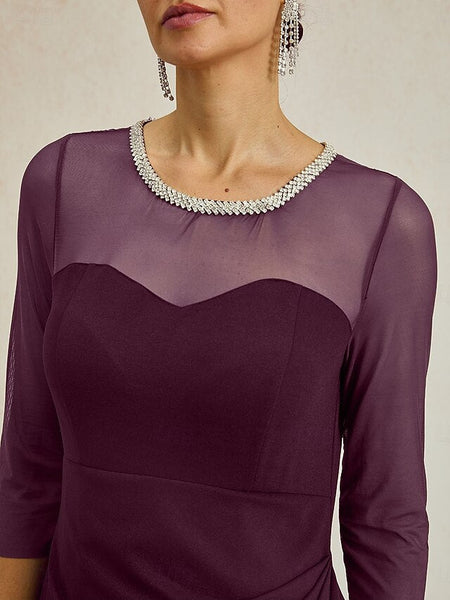 Women's Maxi Dress Sheath Dress Elegant Party Formal Solid FashionChic