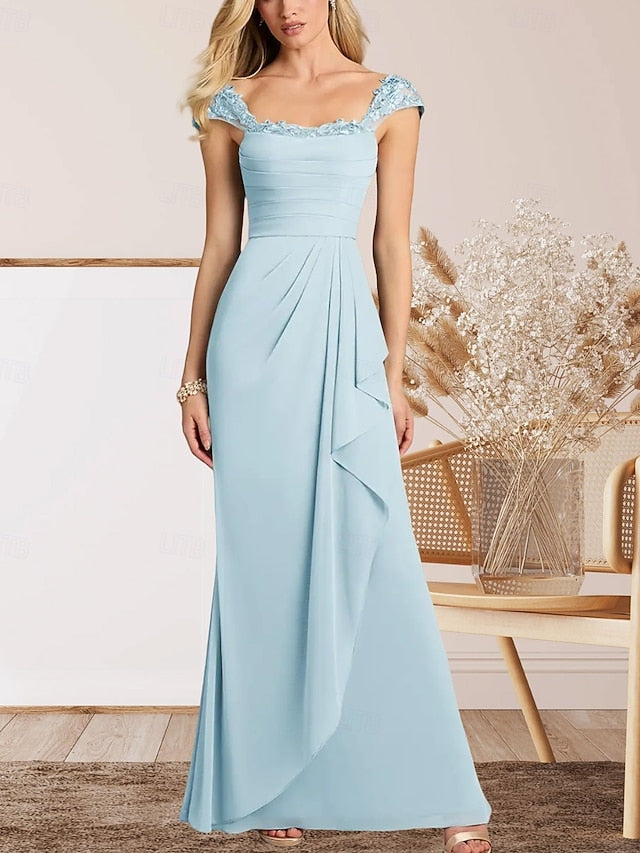 the Elegant Mother Guest A-Line Wedding Dress Bride of FashionChic