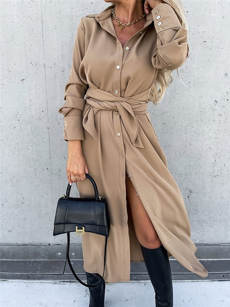 Women's Midi Dress A Line Dress Casual Daily Regular Fit