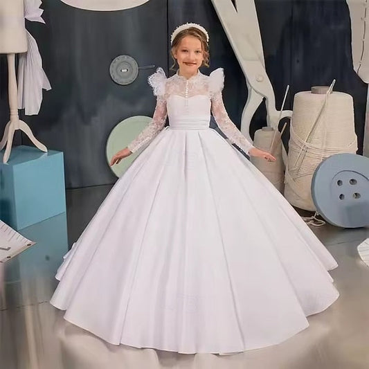 Girls' Girl Communion Party Dress First Flower FashionChic