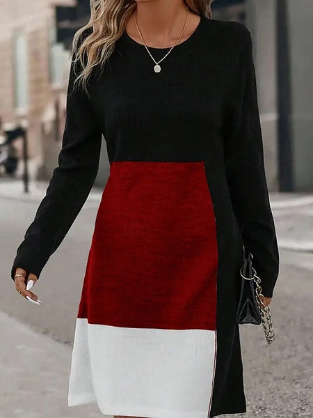 Women's Sweatshirt Dress Mini Dress Sheath Dress Party