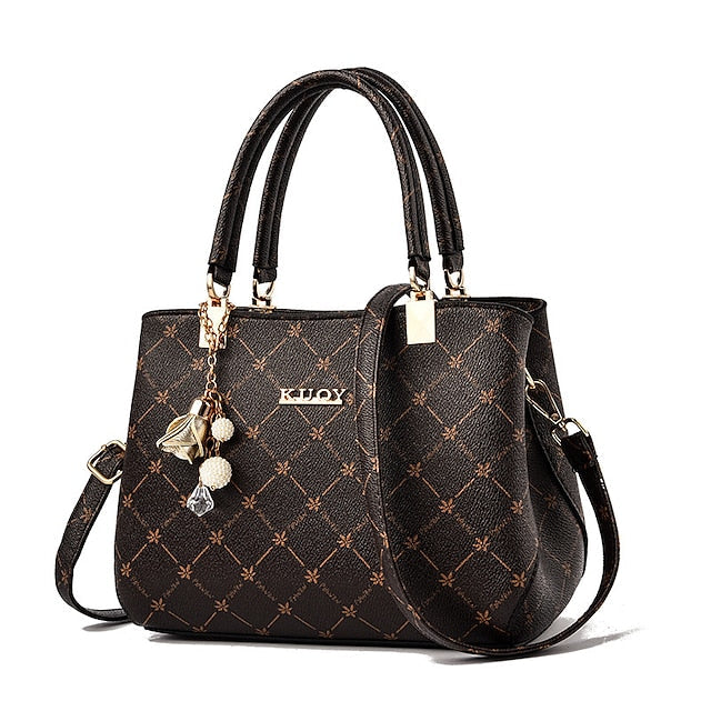 Women's Men's PU Party Leather Bag Shoulder Handbag FashionChic