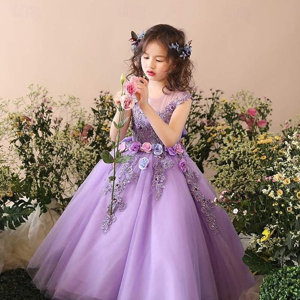 Girls' Dress Girl Flower Kid's Princess FashionChic