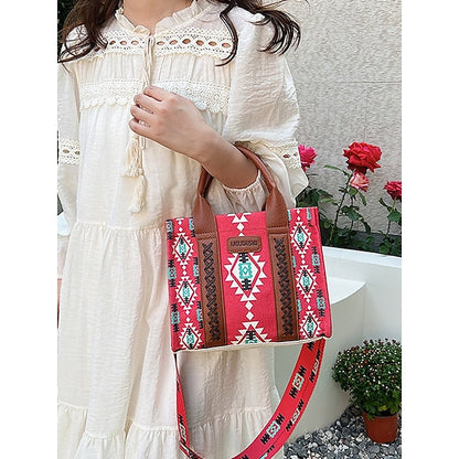 – Ethnic Bag Vintage-Inspired Women's Tote Print Boho FashionChic