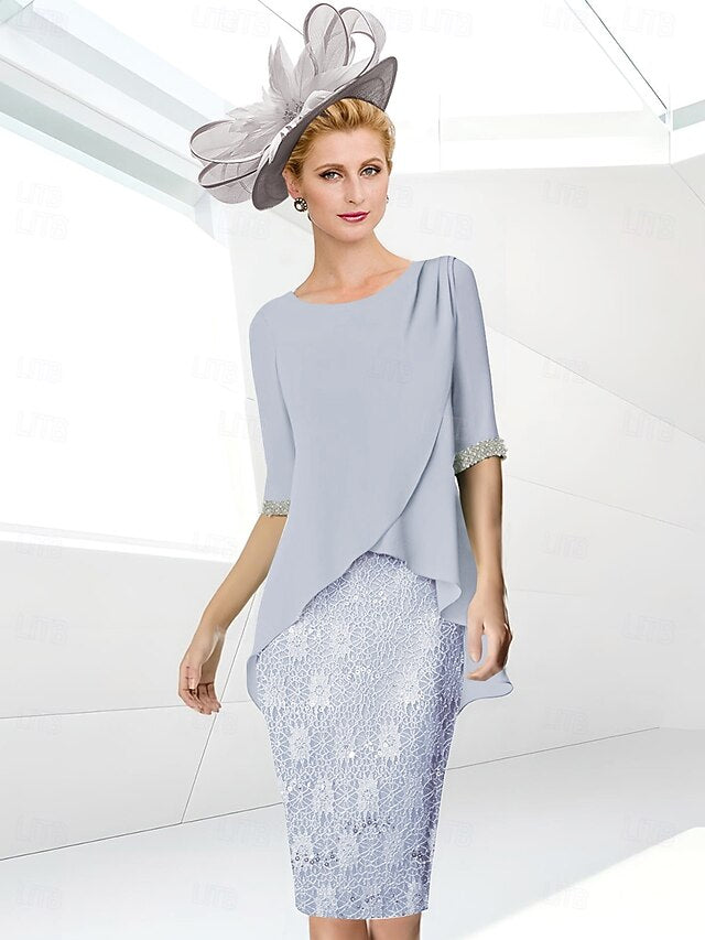 Jewel the Dress Mother Wedding Sheath of Elegant Beach Bride FashionChic