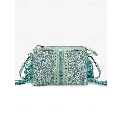PU Crossbody Leather Bag Shoulder Wristlet Women's Bags FashionChic