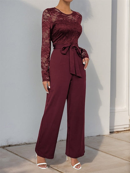 Jumpsuit Elegant Bride Casual the Mother / Pantsuit of Jewel FashionChic