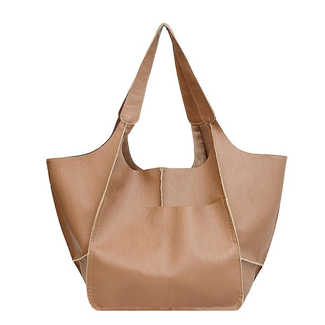 Women's Men's PU Party Leather Bag Shoulder Handbag FashionChic