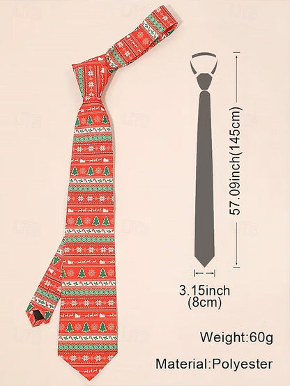 Christmas Neckwear Fun Ties Men's Festive Holiday – and FashionChic