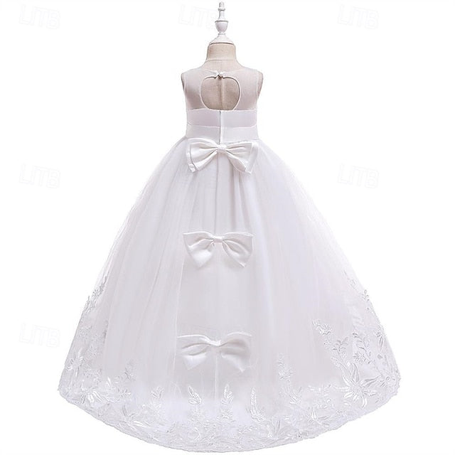 Kid's Girls' Girl Princess Dress Flower FashionChic