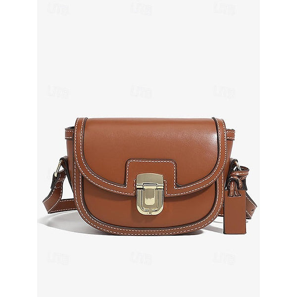 – Bag Trim Vintage Women's Crossbody Leather Small FashionChic