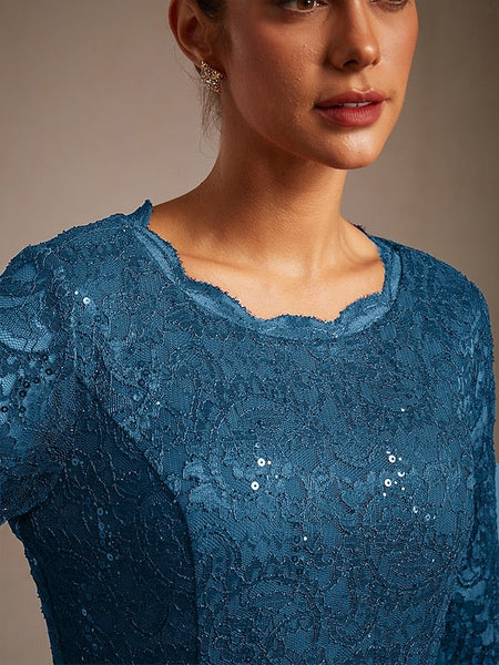 Women's Midi Dress Chiffon Dress Elegant Wedding Guest FashionChic