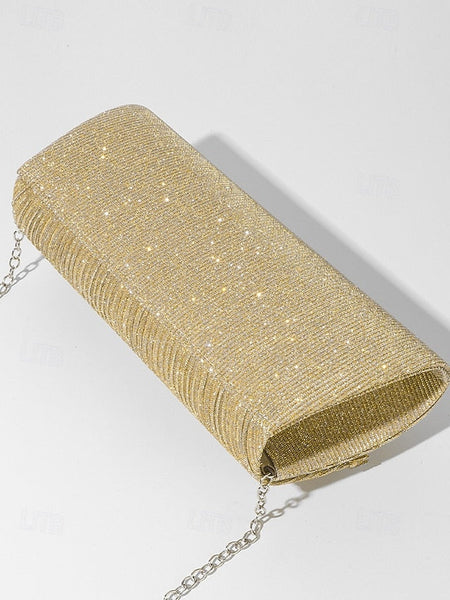 Purse Accent Blue Bow Rhinestone Clutch Glitter with FashionChic