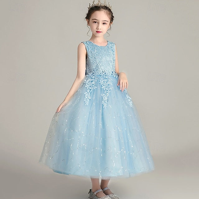 Princess Girl Girls' Flower Dress Kid's FashionChic