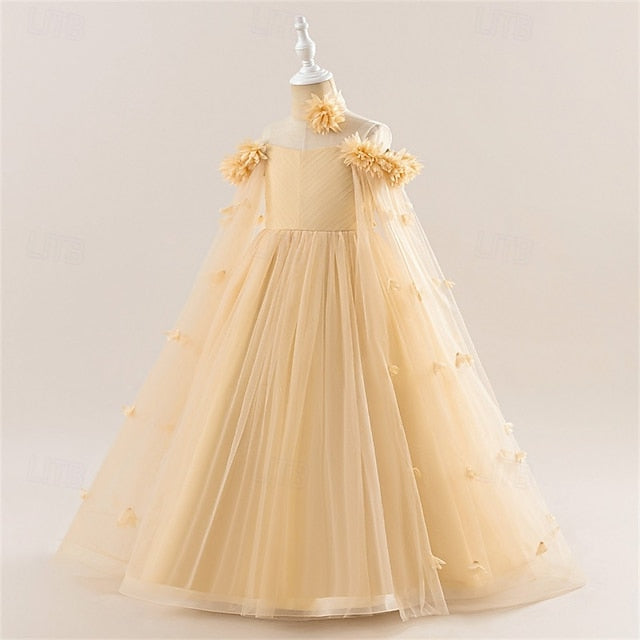 Dress Princess Girl Kid's Girls' Flower FashionChic