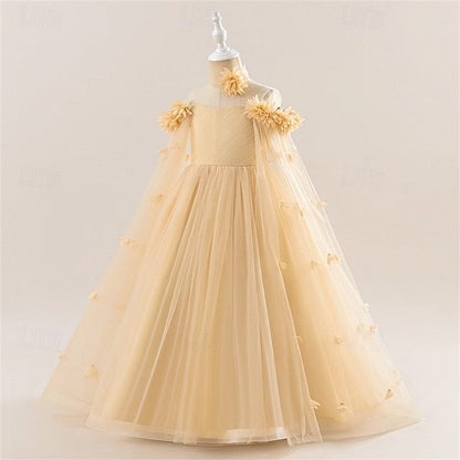 Dress Princess Girl Kid's Girls' Flower FashionChic