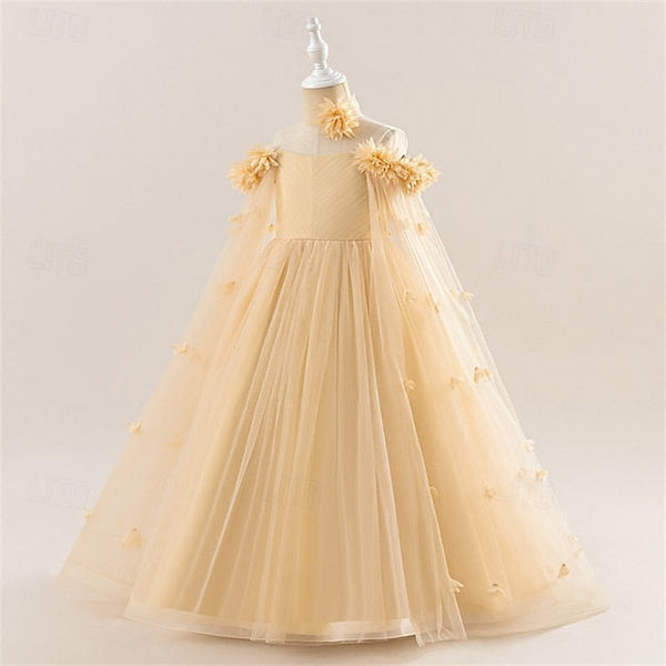 Dress Princess Girl Kid's Girls' Flower FashionChic