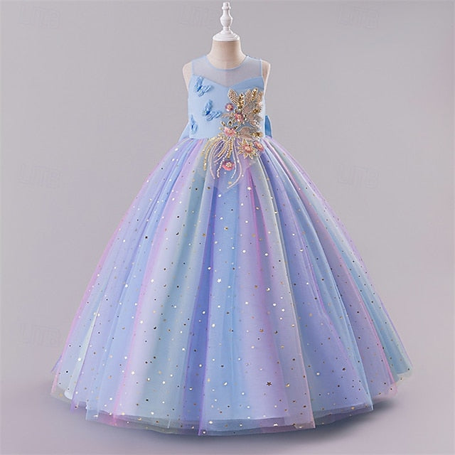 Girls' Princess Dress Flower Kid's Girl FashionChic